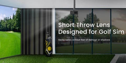 BenQ AH500ST 4000-Lumen Short Throw 1080P Laser Golf Simulator Projector - Description Image 4