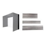 Carl's Place Back Cover Pipe Kit for Pro Golf Simulator Enclosure
