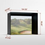 Carl's Place Golf Enclosure C-Series DIY Golf Simulator Kit - Image 19