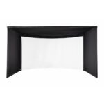 Carl's Place Curved Golf Simulator Enclosure Kit with Impact Screen - Image 4