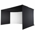 Carl's Place Curved Golf Simulator Enclosure Kit with Impact Screen - Image 6