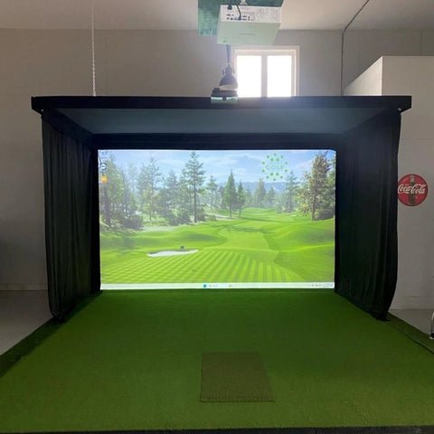 SIG Golf Simulator Curtains - Description Image 1