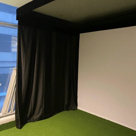 SIG Golf Simulator Curtains - Description Image 2