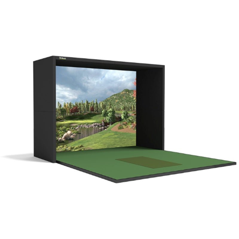 simbooth-1-golf-simulator-enclosure-1_800x.jpg?v=1789015932 SimBooth 1 Golf Simulator Enclosure - Image 1