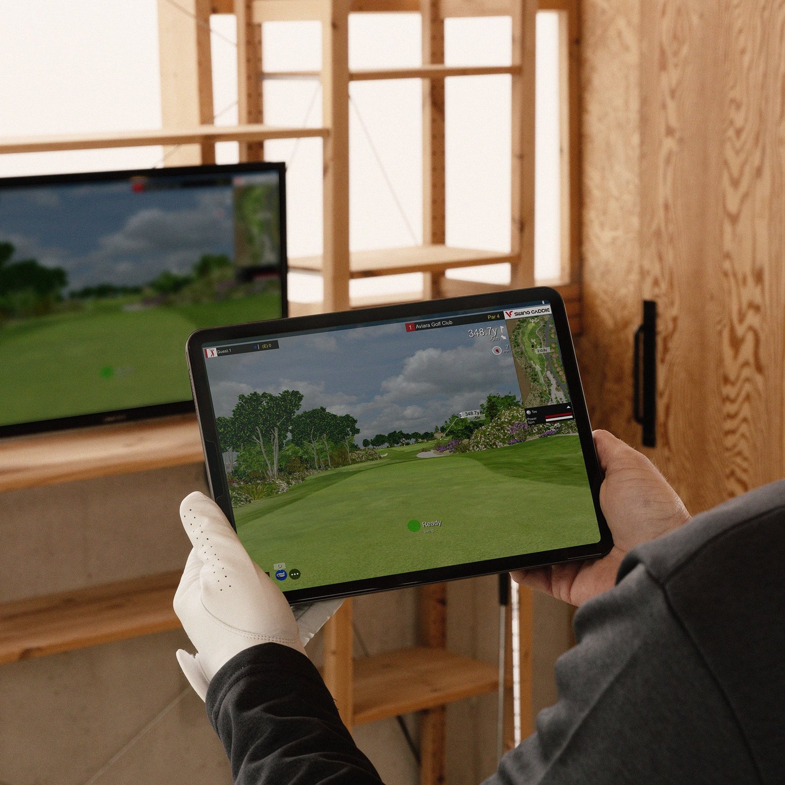 Swing Caddie SC4 Simulator + Launch Monitor - Description Image 4