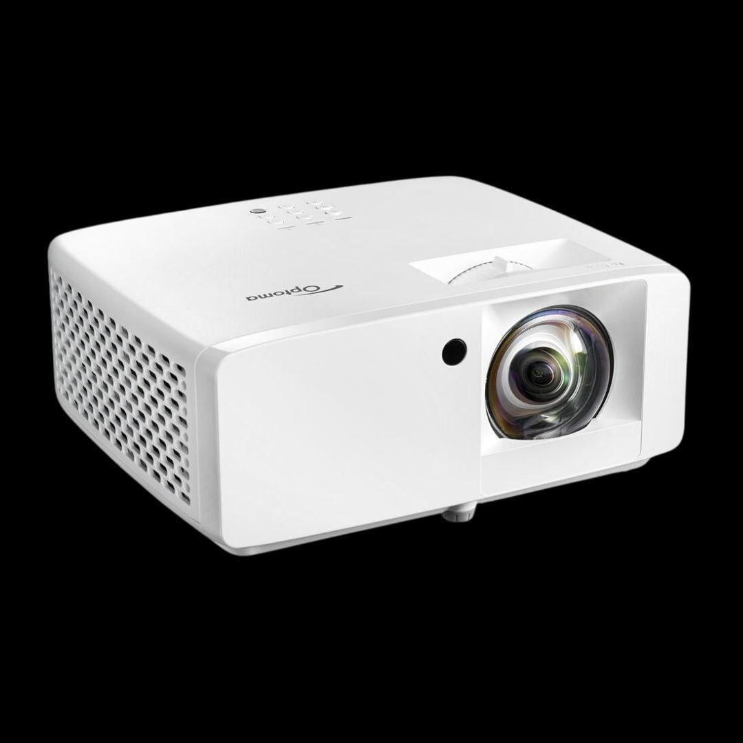 zw350st-side.jpg Optoma ZW350ST WXGA 3600-Lumens Short Throw Golf Simulator Projector - Image 1